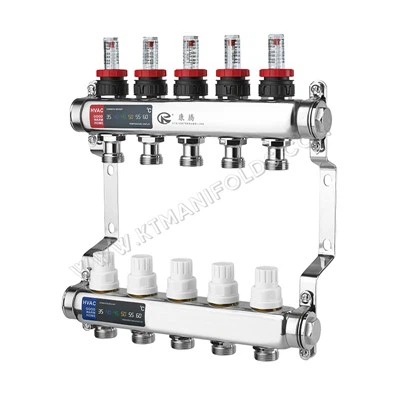 ท่อร่วมทำความร้อนใต้พื้นแบบ Hydronic Radiant